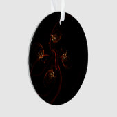 Uit de donkere Abstracte Art Acrylcirkel Ornament (voorkant)