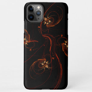 Uit de donkere Abstracte Art Glossy iPhone 11Pro Max Hoesje