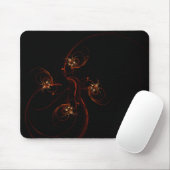 Uit de donkere Abstracte Art Mousepad Muismat (Met muis)