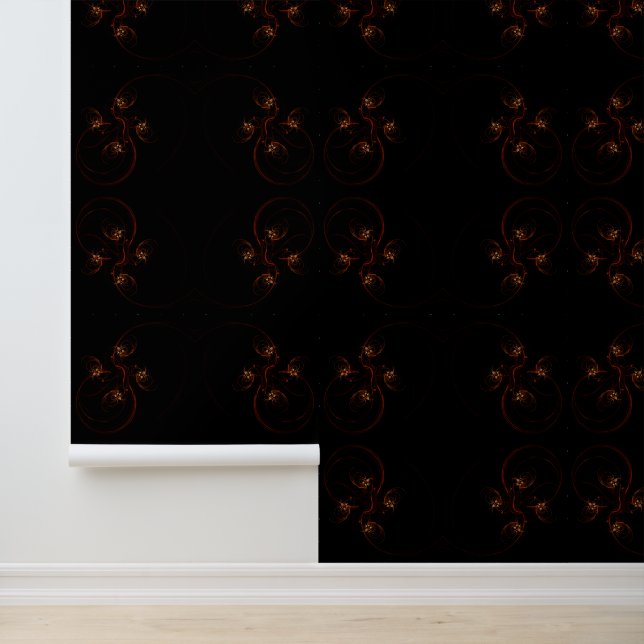 Uit de donkere Abstracte kunst Behang (Applicatie)
