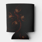 Uit de donkere Abstracte kunst Blikjeskoeler (Achterkant)