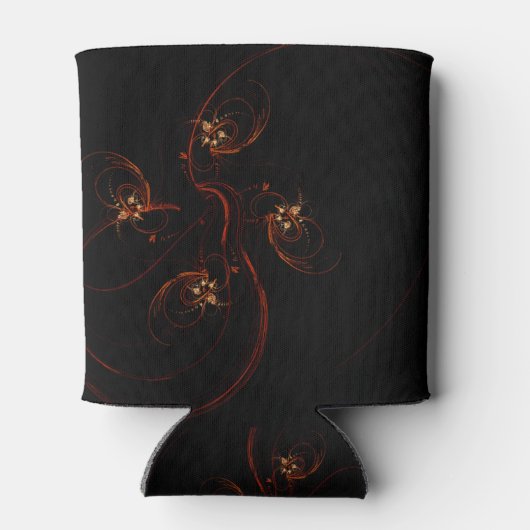 Uit de donkere Abstracte kunst Blikjeskoeler (Achterkant)