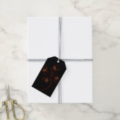 Uit de donkere Abstracte kunst Cadeaulabel (Met Touw)