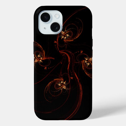 Uit de donkere Abstracte kunst Case-Mate iPhone Case (Achterkant)