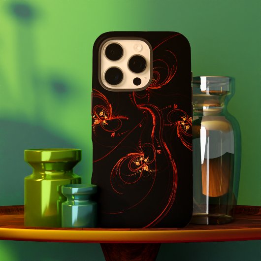 Uit de donkere Abstracte kunst Case-Mate iPhone Case