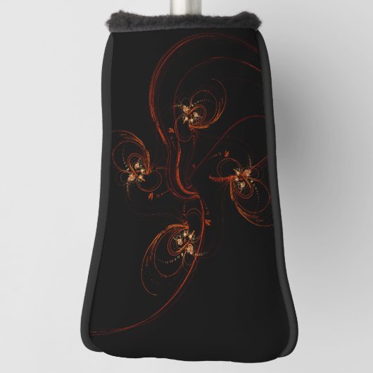 Uit de donkere Abstracte kunst Golfheadcover (Draai 90)