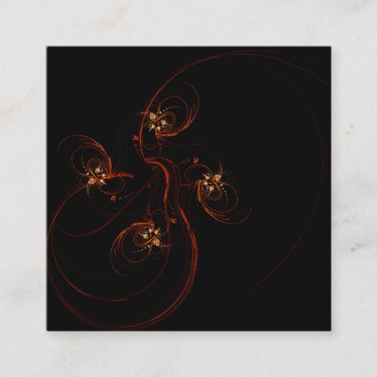 Uit de donkere Abstracte kunst Informatiekaartje (Voorkant)