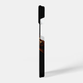 Uit de donkere Abstracte kunst iPhone Hoesje (Linkerkant)