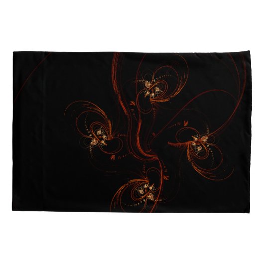 Uit de donkere Abstracte kunst Kussensloop (Achterkant)