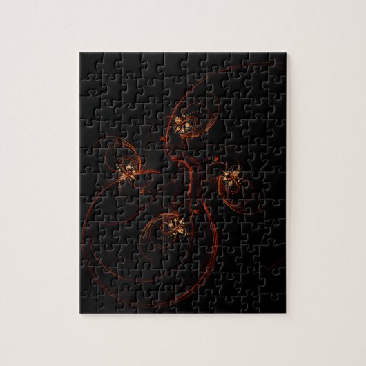 Uit de donkere Abstracte kunst Legpuzzel (Verticaal)