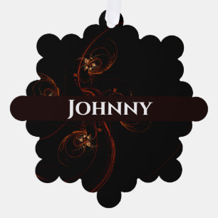 Uit de donkere Abstracte kunst Ornament Kaart