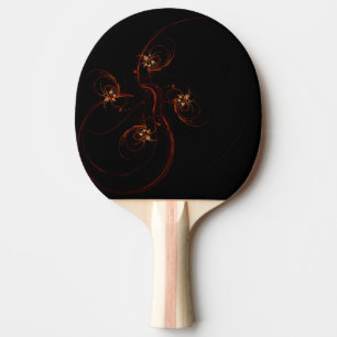 Uit de donkere Abstracte kunst Tafeltennisbatje
