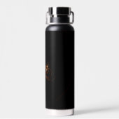 Uit de donkere Abstracte kunst Waterfles (Achterkant)