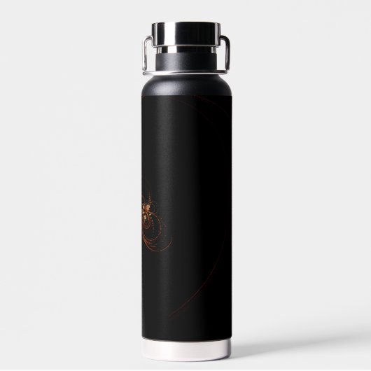 Uit de donkere Abstracte kunst Waterfles (Achterkant)