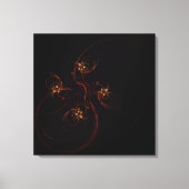 Uit de donkere Abstracte kunstschilderafdrukken Canvas Afdruk (Voorkant)