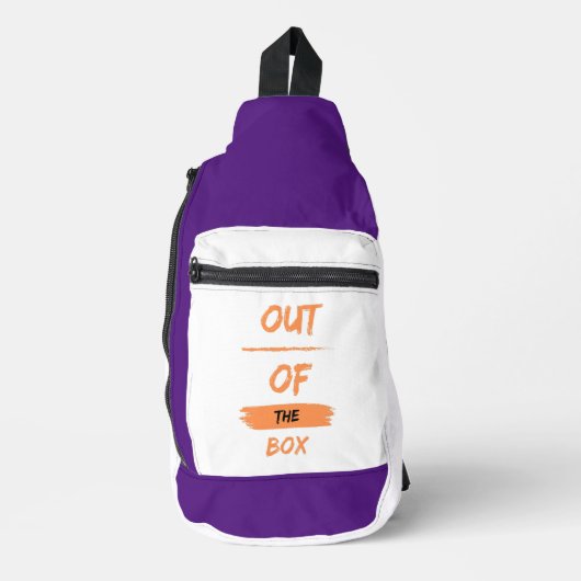 uit de doos sling bag (Voorkant)