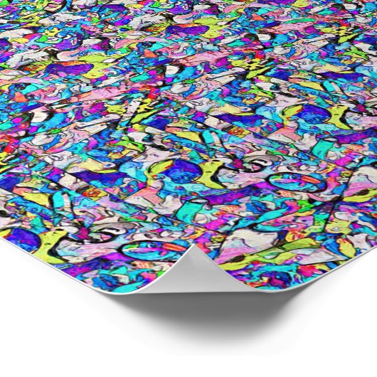 Uit de doosIdee - Verborgen 3D druk Poster (Hoek)