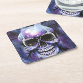 "Uit de duisternis" De Drink van de Kunst van de s Kartonnen Onderzetters (Schuin)