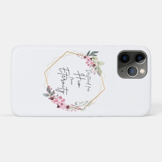 Uit de eeuwigheid - iPhone case (Achterkant (horizontaal))