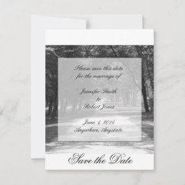 Uit de gebaande paden: sla de datumkaart op save the date