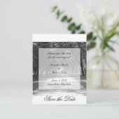 Uit de gebaande paden: sla de datumkaart op save the date (Staand voorkant)