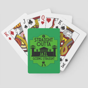 Uit de gevangenis Geschenk voor vrijlating uit de Pokerkaarten