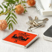 Uit de gevangenis vrijgelaten cadeau sleutelhanger (Zijkant)