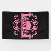 Uit de gevangenis vrijgelaten cadeau spandoek (Horizontaal)