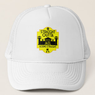 Uit de gevangenis vrijgelaten cadeau trucker pet