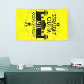 Uit de gevangenis vrijgeven geschenk tweekleurige  spandoek (Beurs)