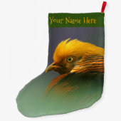 Uit de Groenen komt: Golden Pheasant Grote Kerstsok (Achterkant)