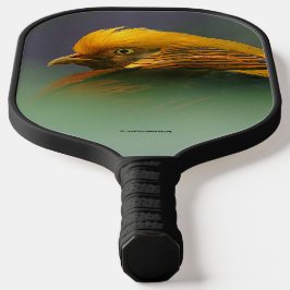 Uit de Groenen komt: Golden Pheasant Pickleball Paddle