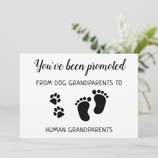 Uit de grootouders van de hond gepromoot koorts aankondiging (Staand voorkant)