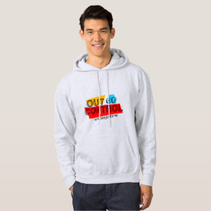 Uit de hand gelopen – Vet statement typografie ont Hoodie