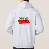 Uit de hand gelopen – Vet statement typografie ont Hoodie (Achterkant)