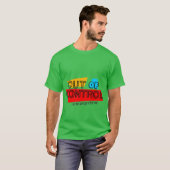 Uit de hand gelopen – Vet statement typografie ont T-shirt (Voorkant volledig)