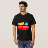 Uit de hand gelopen – Vet statement typografie ont T-shirt (Voorkant volledig)
