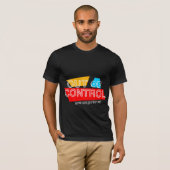 Uit de hand gelopen – Vet statement typografie ont T-shirt (Voorkant volledig)