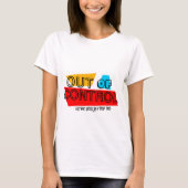 Uit de hand gelopen – Vet statement typografie ont T-shirt (Voorkant)