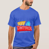 Uit de hand gelopen – Vet typografie Statement Des T-shirt (Voorkant)