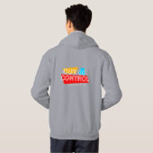Uit de hand gelopen – Vet typografie statement ont Hoodie (Achterkant volledig)