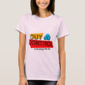 Uit de hand gelopen – Vet typografie statement ont T-shirt (Voorkant)