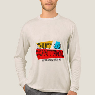 Uit de hand gelopen – Vetgedrukte typografie State Tri-Blend Shirt