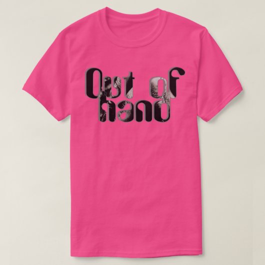 Uit de hand t-shirt (Design voorkant)