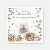 Uit de handel | Trouw Bruiloft Boerenmarkt Servet (Voorkant)