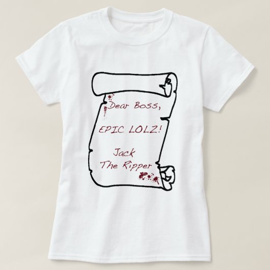 Uit de hel (met lulzas) t-shirt (Design voorkant)