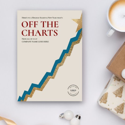 Uit de hitlijsten Corporate New Year Success Feestdagenkaart