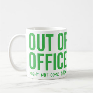 Uit de Kantoor Funny Co-Worker Boss Koffiemok