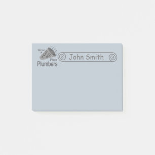 Uit de kast voor Loodgieters 4x3 Post-it® Notes