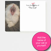 Uit de kattenbak: Custom Funny Cat Memo Post-it® Notes